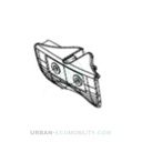 Seat closing hook - SILENCE