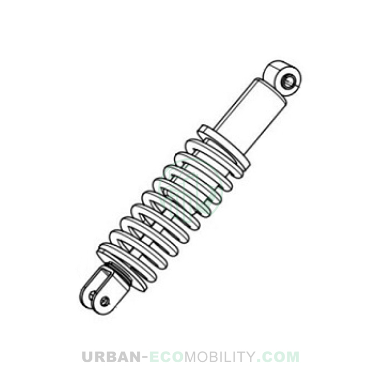Rear shock absorber - SILENCE