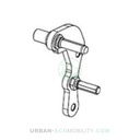 Rear brake caliper bracket - SILENCE