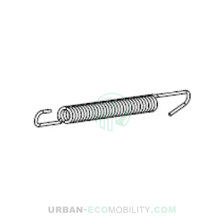 Center stand inner spring 2,5 x 109,5 - SILENCE