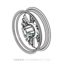 Front wheel rim 13 x 3,5 - SILENCE