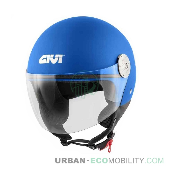 Casque 10.7 Mini-J Solid Bleu Mat Métallisé - GIVI