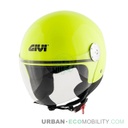 helmet 10.7 Mini-J Solid Neon Yellow - GIVI