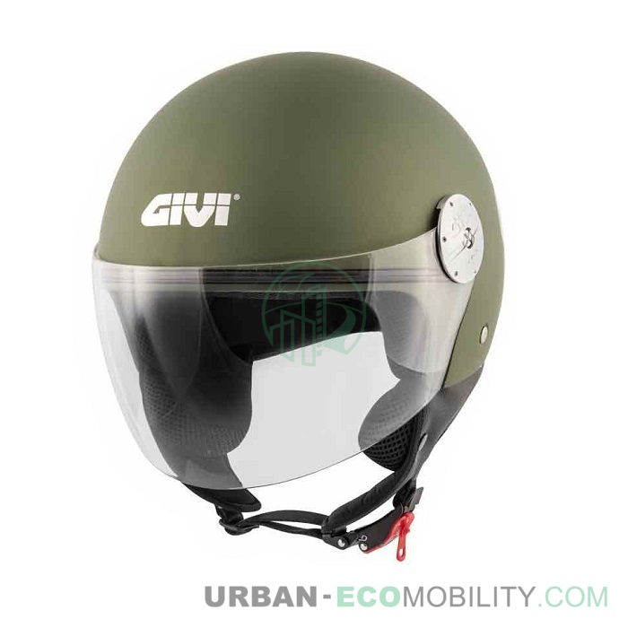 helmet 10.7 Mini-J Solid Matt Military Green - GIVI