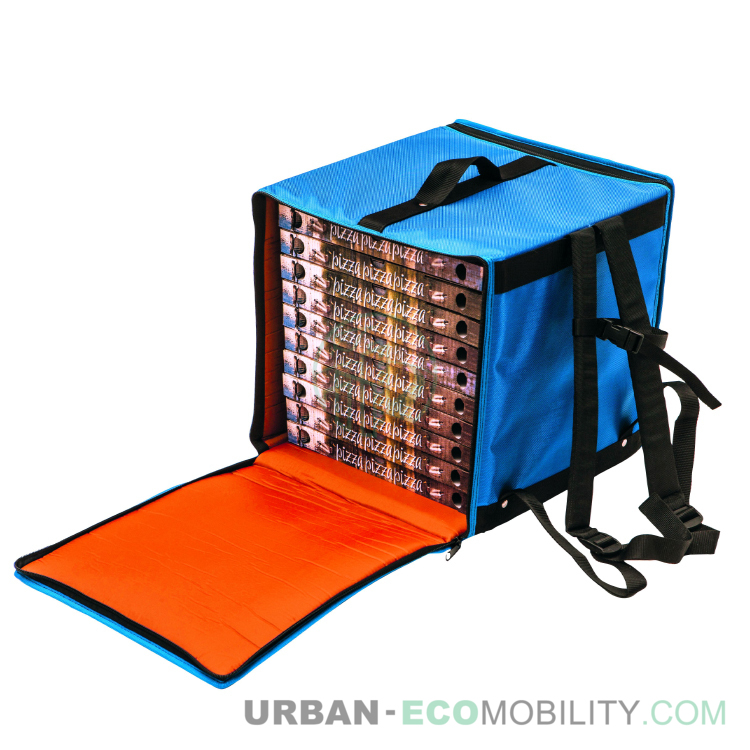 Rigid insulated pizza backpack 36 x 36 x 40 - GI-METAL