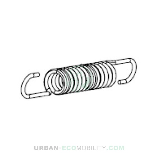 [SIL S02-48081-10-01] Center stand outer spring 3,5 x 137 - SILENCE