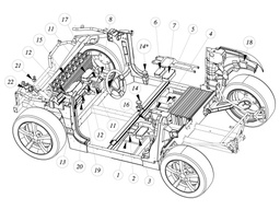 [TAZ ZZ26010473000] Boîtier de module BMS 1 - TAZZARI