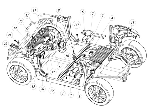 [TAZ ZZ26010473100] BMS module box assembly 2 - TAZZARI