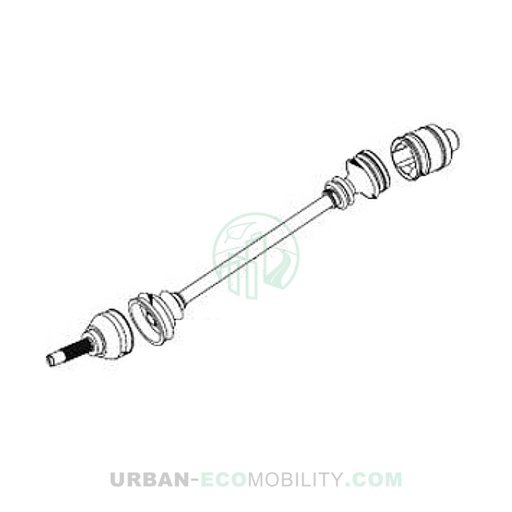 [TAZ ZZ26010580001] Axle drive shaft assembly - TAZZARI