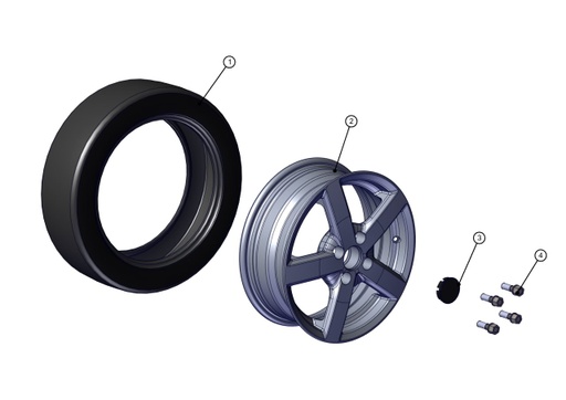 [TAZ ZZ2603017CM02] Pneumatique 155/60 R15 - TAZZARI