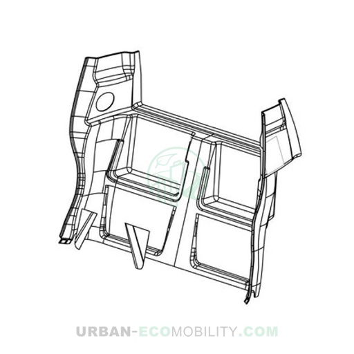 [TAZ ZZ2603092PL01] Interior rear wall - TAZZARI