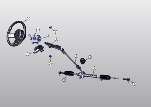 [TAZ ZZ2603110PL00] Steering universal joint - TAZZARI