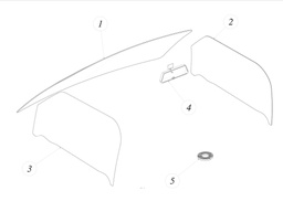 [TAZ ZZ26034470000] Vitre coté gauche - TAZZARI