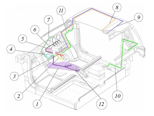 [TAZ ZZ26050790000] Direction wiring - TAZZARI