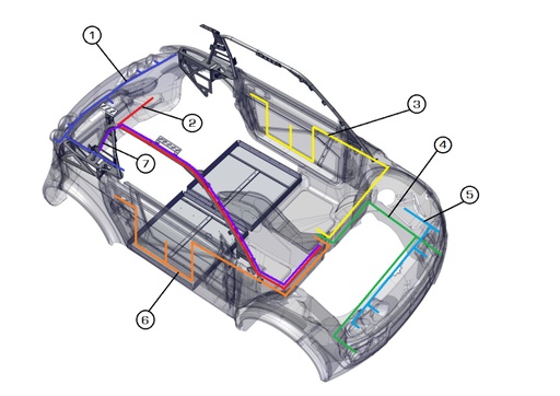 [TAZ ZZ26051080002] Rear defrost wiring - TAZZARI