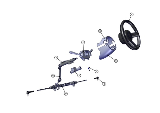 [TAZ ZZ2611088CM00] Steering universal joint - TAZZARI