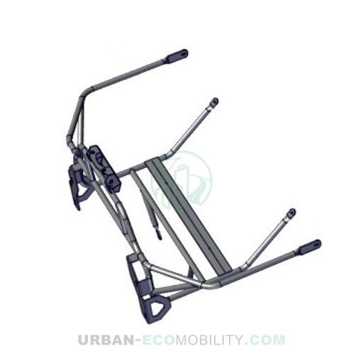 [TAZ ZZ2616031CN06] Rear chassis frame - TAZZARI