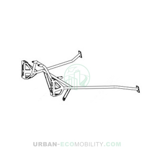 [TAZ ZZ2616031VN02] Rear chassis frame - TAZZARI