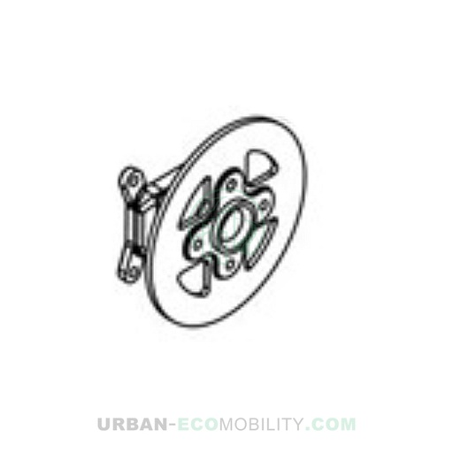 [TAZ ZZ26GR0000200] Front brake disc, hub and bearing assembly - TAZZARI