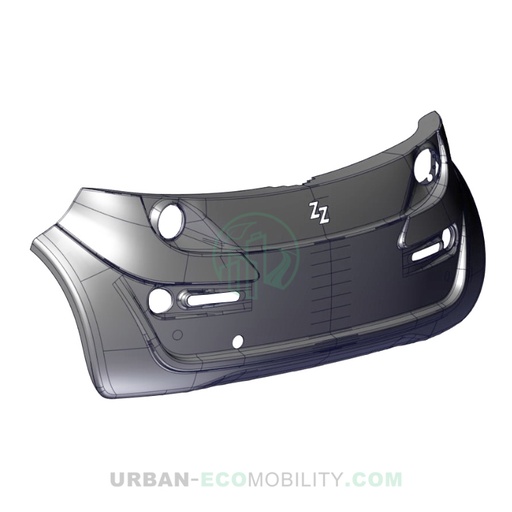 [TAZ ZZ3003026PL02] Front bonnet cap - TAZZARI