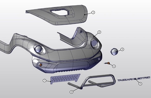 [TAZ ZZ3305009CM01] Front indicator - TAZZARI