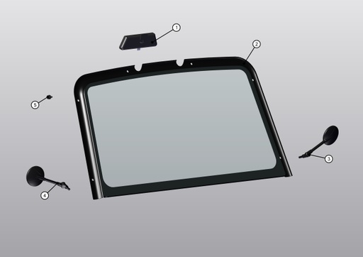 [TAZ ZZ3401012CM00] Mirror - TAZZARI