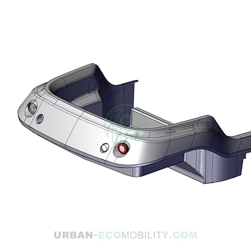 [TAZ ZZ3403119VT000] Rear bumper assembly - TAZZARI