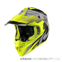 cross helmet 60.1 Fresh, black mat / Jaune - GIVI