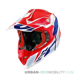 Casque cross 60.1 Invert Rouge / Blanc - GIVI