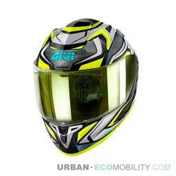 Casque 50.9 Atomic, Noir / Argent / Jaune - GIVI