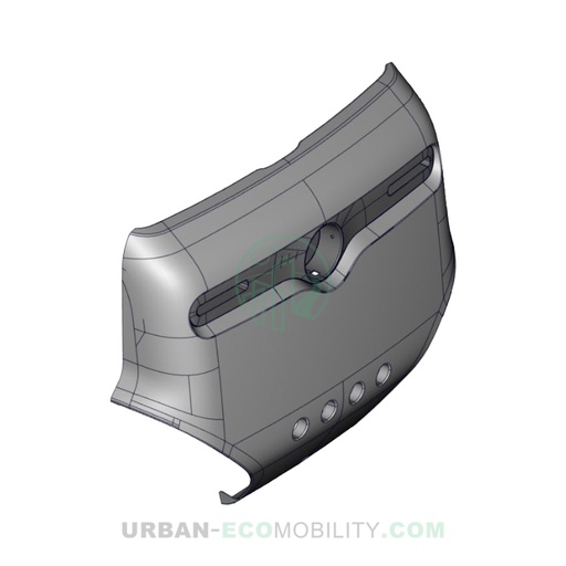 [TAZ ZZ42GR0301900] Raw front bumper assembly - TAZZARI