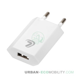 [LAM 8000692388105] Linea Essentials, Chargeur secteur avec 1 port USB - 1000 mA - 100/230V - LAMPA