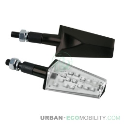 [LAM 8000692900765] Duke, clignotants à led - 12V LED - Noir - LAMPA