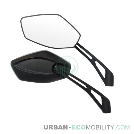[LAM 90129] Pair of adaptable rearview mirrors INFINITY, M10 x 1,25 mm - LAMPA