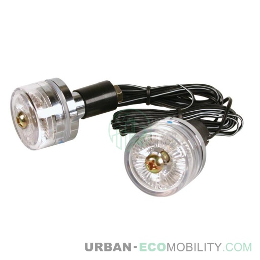 [LAM 90316] Kit embouts de guidon éclairés, 12V - LAMPA