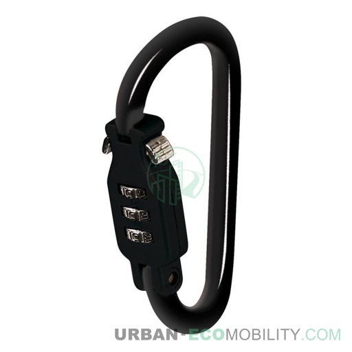 [LAM 90599] Mousqueton-antivol GUILLIVER, noir - LAMPA