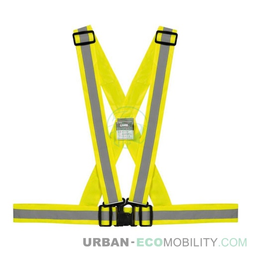 [LAM 91410] Harnais de sécurité réfléchissant X-BELT, jaune - LAMPA