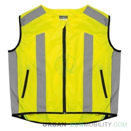 [LAM 8000692914113] Reflexy, gilet réfléchissant - Jaune - S - LAMPA