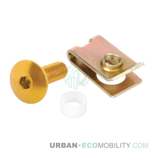 [LAM 91657] Kit clips de fixation pour carénage, dorés - LAMPA