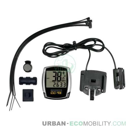 [LAM 92015] Compteur filaire 13 fonctions pour vélo - LAMPA