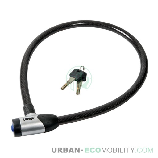 [LAM 93720] Steel anti-theft cable, 80 cm, diameter 15 mm - LAMPA