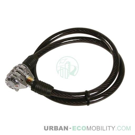 [LAM 93728] Steel anti-theft cable, 65 cm, diameter 8 mm - LAMPA