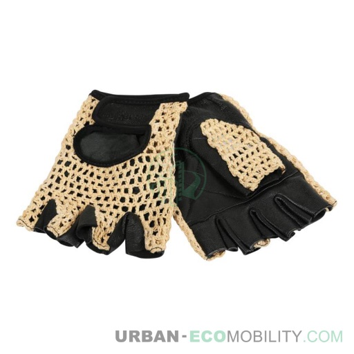 [LAM 94042] Gants SPORT cuir et coton, L - LAMPA