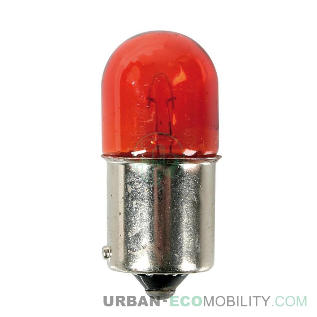 12V Ampoule sphérique - RY10W - 10W - BAU15s - 2 pcs - D/Blister - Orange -  LAMPA