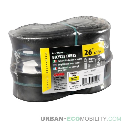 [LAM 94293] Inner tube, Italian valve 26 x 1 3/8 - LAMPA
