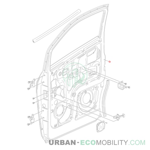 [SIL S04-454002-00] Door stop rubber - SILENCE