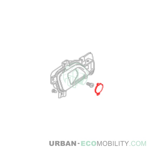 [SIL S04-454506-00] Handle fixing screw cover - SILENCE