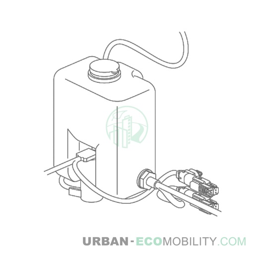 [SIL S04-459002-00] Windshield washer fluid reservoir - SILENCE