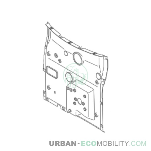 [SIL S04-471009-00] Front driver interior cover - SILENCE