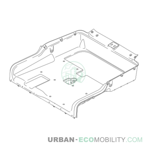 [SIL S04-471015-01] Inner lower plastic - SILENCE